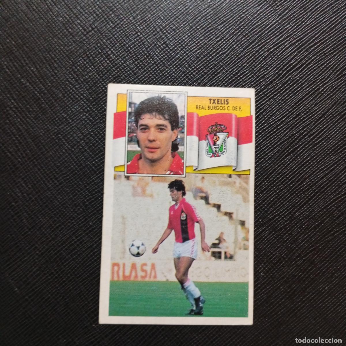 Fu&szlig;ball-Sticker: TXELIS BURGOS ESTE 1990 1991 CROMO FUTBOL LIGA 90 91 - DESPEGADO - A37 PG433