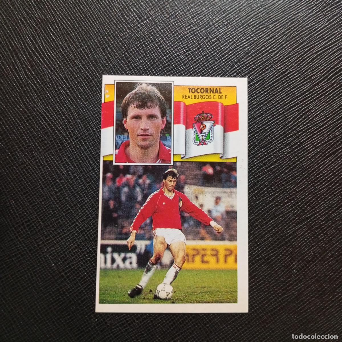 Fu&szlig;ball-Sticker: TOCORNAL BURGOS ESTE 1990 1991 CROMO FUTBOL LIGA 90 91 - DESPEGADO - A37 PG433