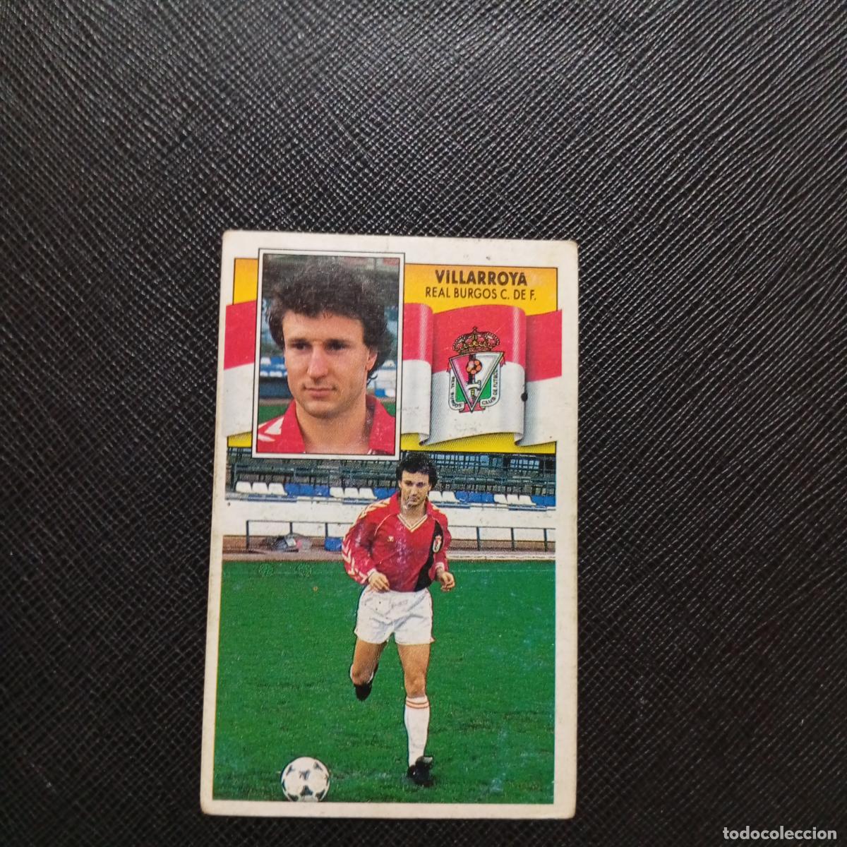 Cromos de f&uacute;tbol: VILLARROYA BURGOS ESTE 1990 1991 CROMO FUTBOL LIGA 90 91 - DESPEGADO - A37 PG433