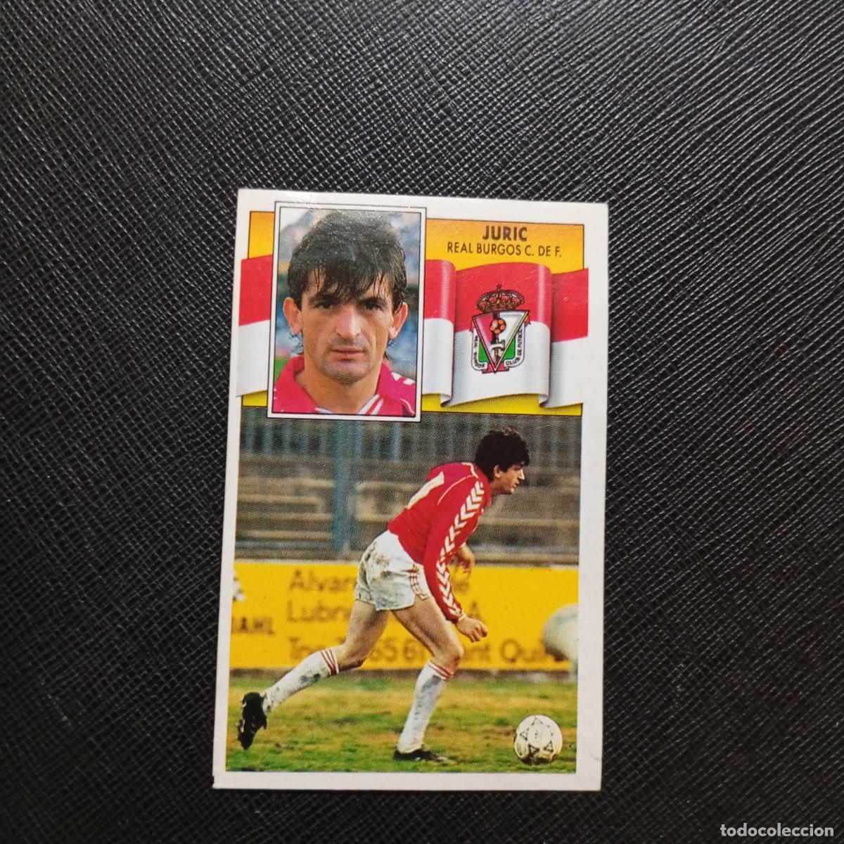 Cromos de f&uacute;tbol: JURIC BURGOS ESTE 1990 1991 CROMO FUTBOL LIGA 90 91 - DESPEGADO - A37 PG433