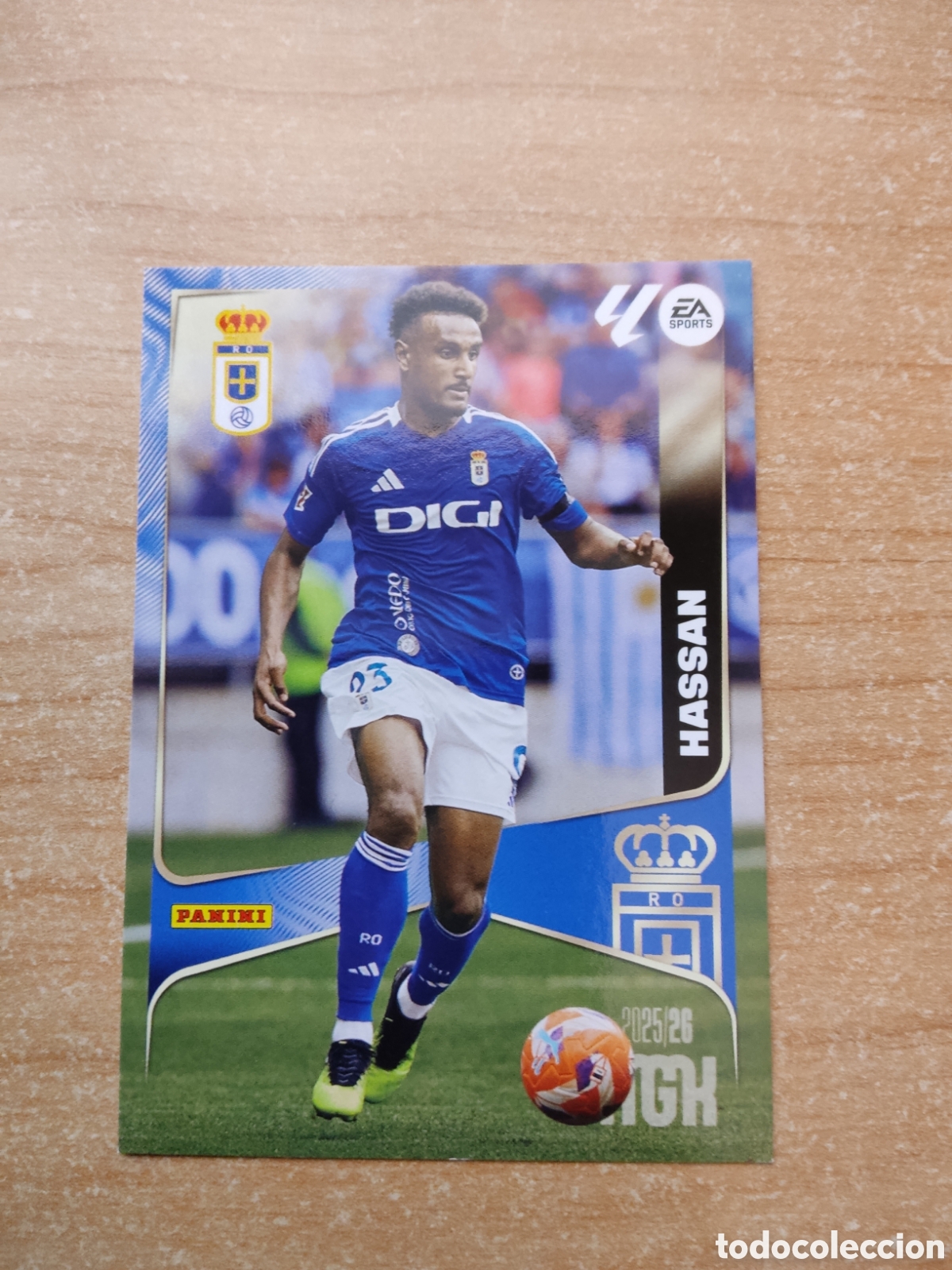 Cromos de f&uacute;tbol: 285 HASSAN REAL OVIEDO MEGACRACKS 2025 2026