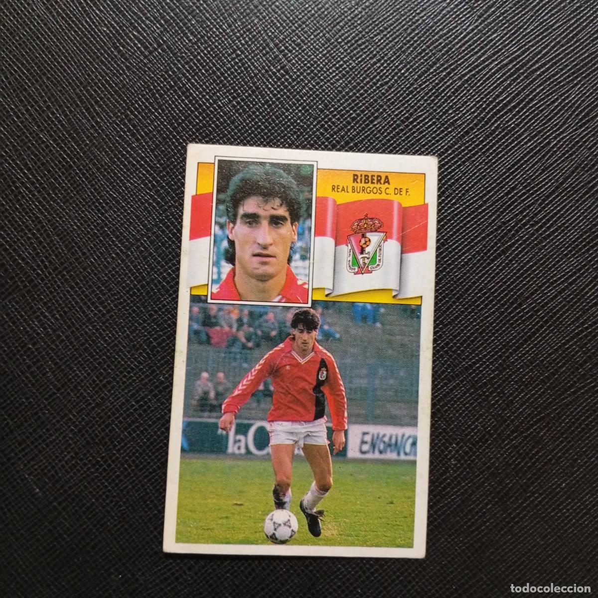 Cromos de f&uacute;tbol: RIBERA BURGOS ESTE 1990 1991 CROMO FUTBOL LIGA 90 91 - DESPEGADO - A37 PG433