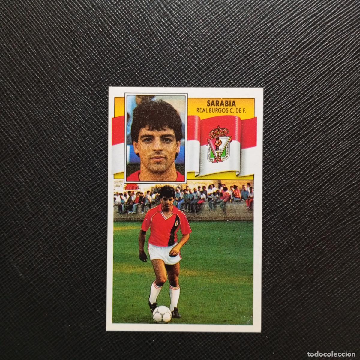 Cromos de f&uacute;tbol: SARABIA BURGOS ESTE 1990 1991 CROMO FUTBOL LIGA 90 91 - DESPEGADO - A37 PG433