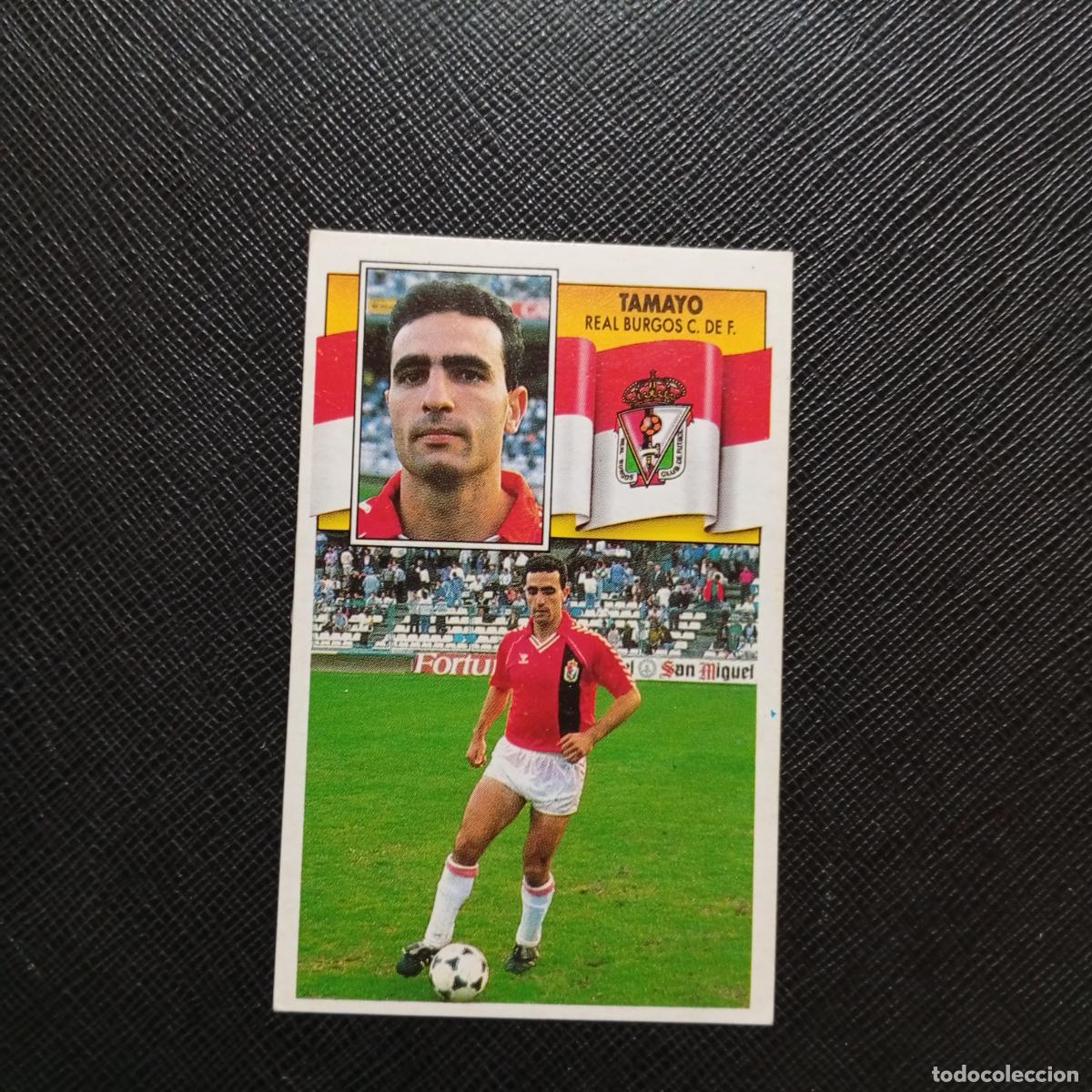 Cromos de f&uacute;tbol: TAMAYO BURGOS ESTE 1990 1991 CROMO FUTBOL LIGA 90 91 - DESPEGADO - A37 PG433