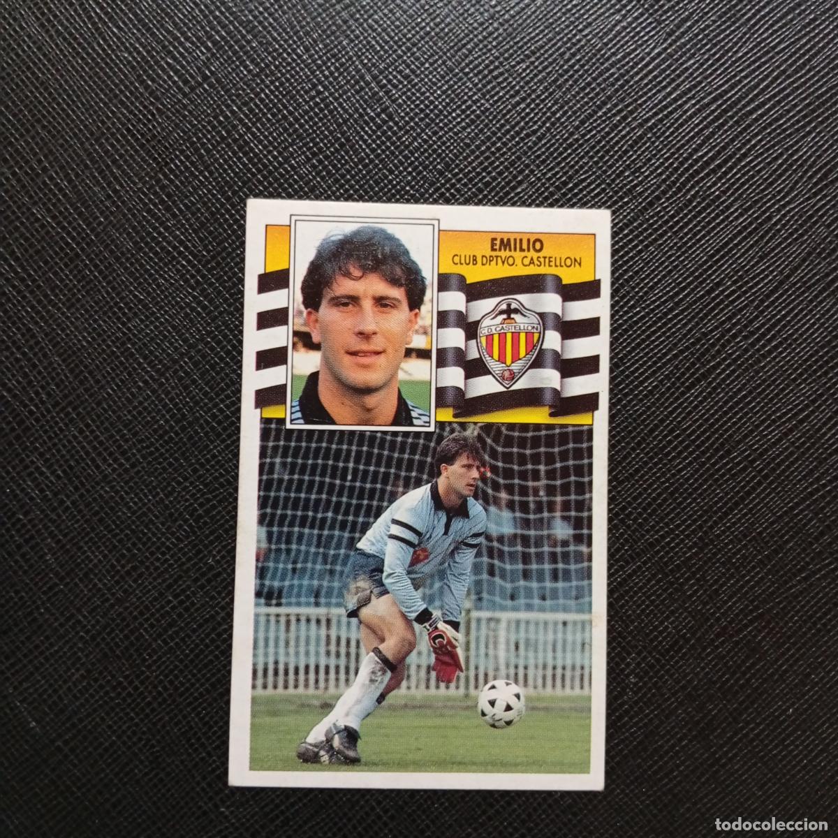 Cromos de f&uacute;tbol: EMILIO CASTELLON ESTE 1990 1991 CROMO FUTBOL LIGA 90 91 - DESPEGADO - A37 PG433