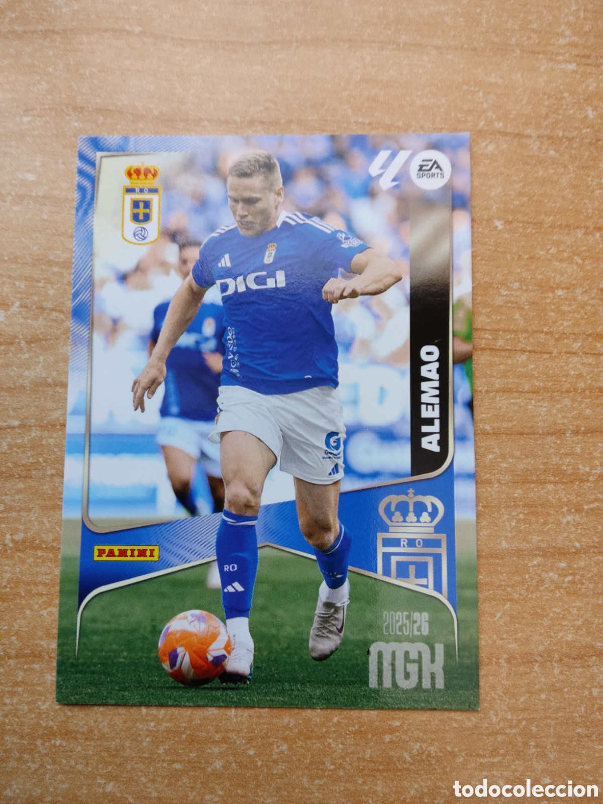 Cromos de f&uacute;tbol: 288 ALEMAO REAL OVIEDO MEGACRACKS 2025 2026
