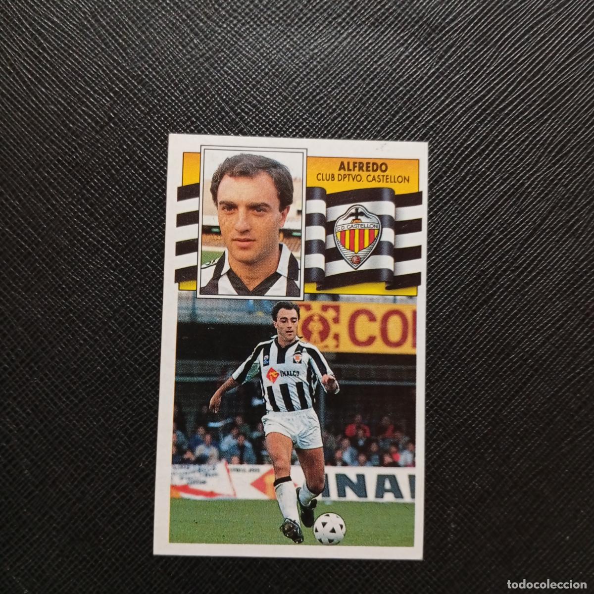 Cromos de f&uacute;tbol: ALFREDO CASTELLON ESTE 1990 1991 CROMO FUTBOL LIGA 90 91 - DESPEGADO - A37 PG442