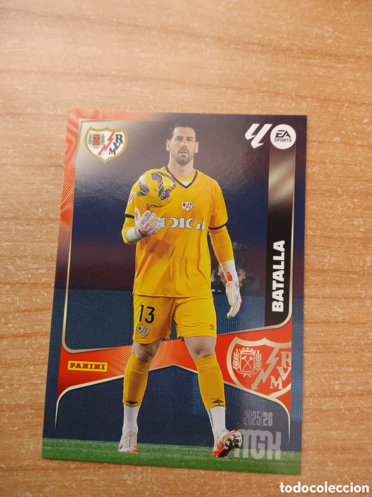 Cromos de f&uacute;tbol: 290 BATALLA RAYO VALLECANO MEGACRACKS 2025 2026