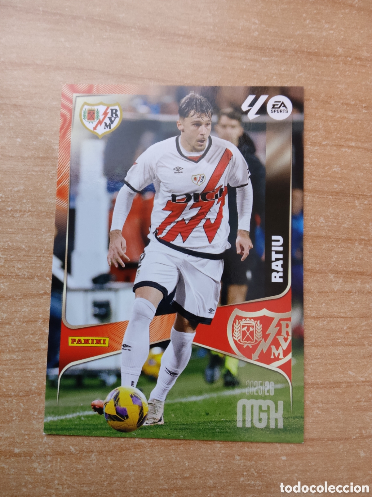 Cromos de f&uacute;tbol: 293 RATIU RAYO VALLECANO MEGACRACKS 2025 2026