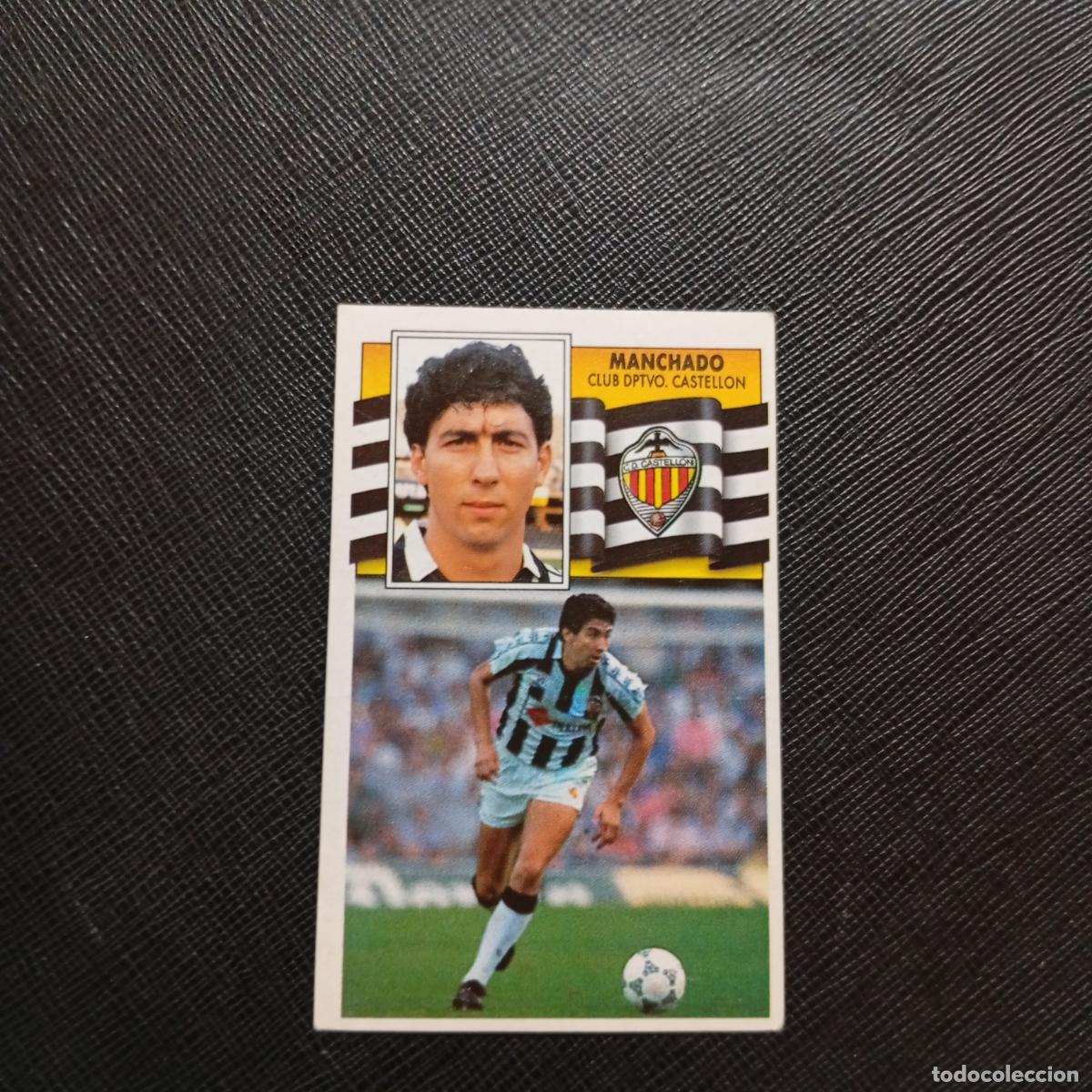 Cromos de f&uacute;tbol: MANCHADO CASTELLON ESTE 1990 1991 CROMO FUTBOL LIGA 90 91 - DESEPGADO - A37 PG442