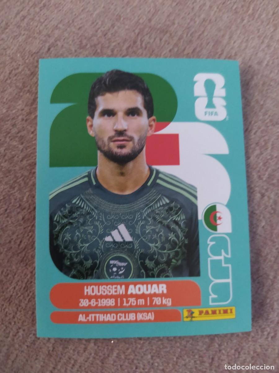 Cartes &agrave; collectionner de Football: ALG 09 ALG9 Houssem AOUAR 9 Algeria Argelia Mundial 2026 Panini