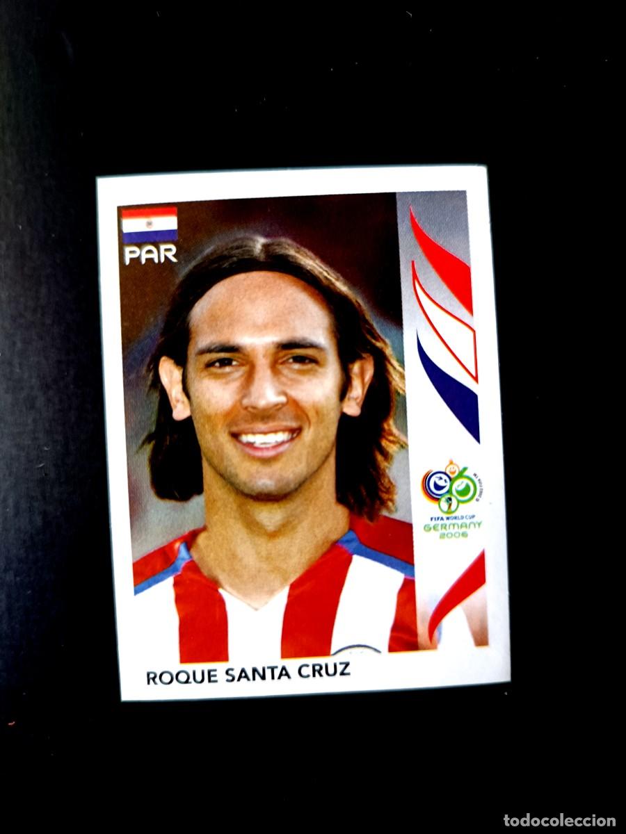 Cromos de f&uacute;tbol: 129 ROQUE SANTA CRUZ (PARAGUAY) MUNDIAL ALEMANIA 2006 - PANINI STICKER - FIFA WORLD CUP GERMANY 2006