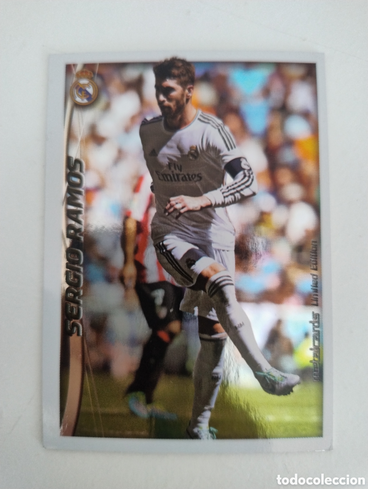 Cromos de f&uacute;tbol: 4 - Sergio Ramos - Real Madrid -Mundicromo Top 11 2015