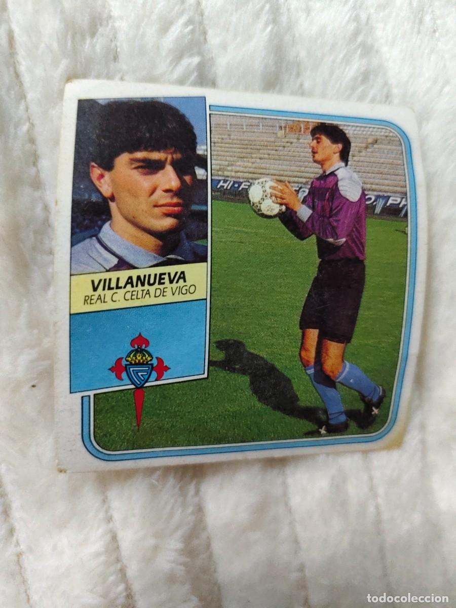 Cromos de f&uacute;tbol: EDICIONES ESTE 89 90 VILLANUEVA R.C. CELTA DE VIGO 1989 1990 DESPEGADO RECUPERADO ALBUM AAQ