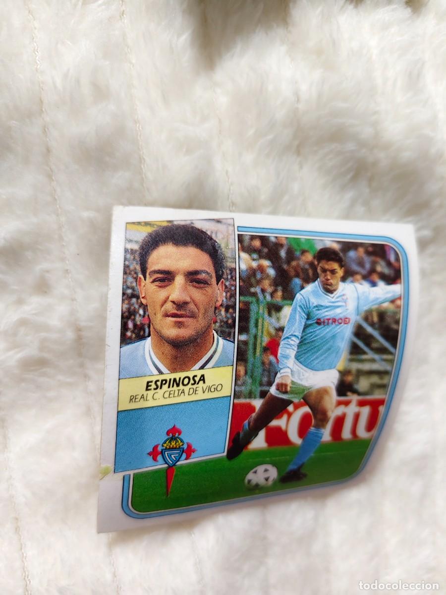 Cromos de f&uacute;tbol: EDICIONES ESTE 89 90 ESPINOSA R.C. CELTA DE VIGO 1989 1990 DESPEGADO RECUPERADO ALBUM AAQ