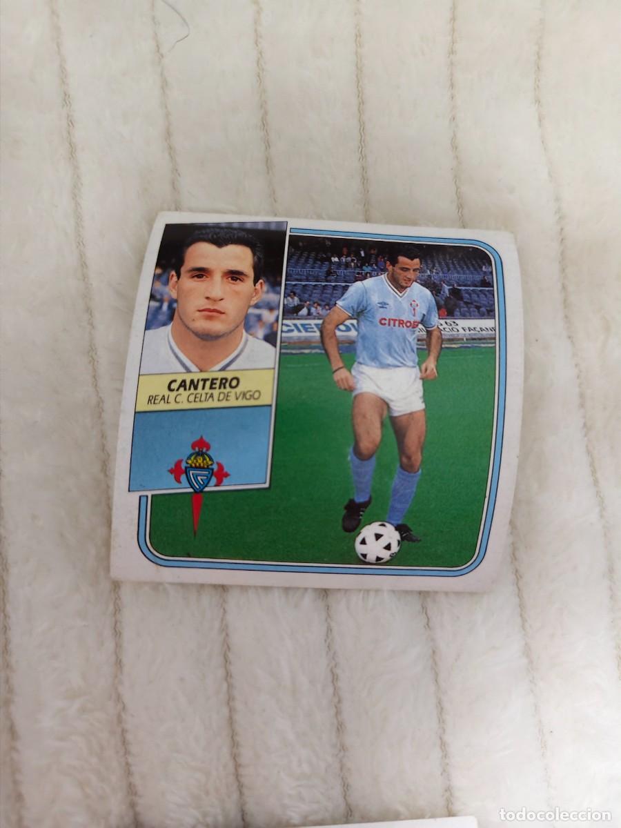 Cromos de f&uacute;tbol: EDICIONES ESTE 89 90 CANTERO R.C. CELTA DE VIGO 1989 1990 DESPEGADO RECUPERADO ALBUM AAQ