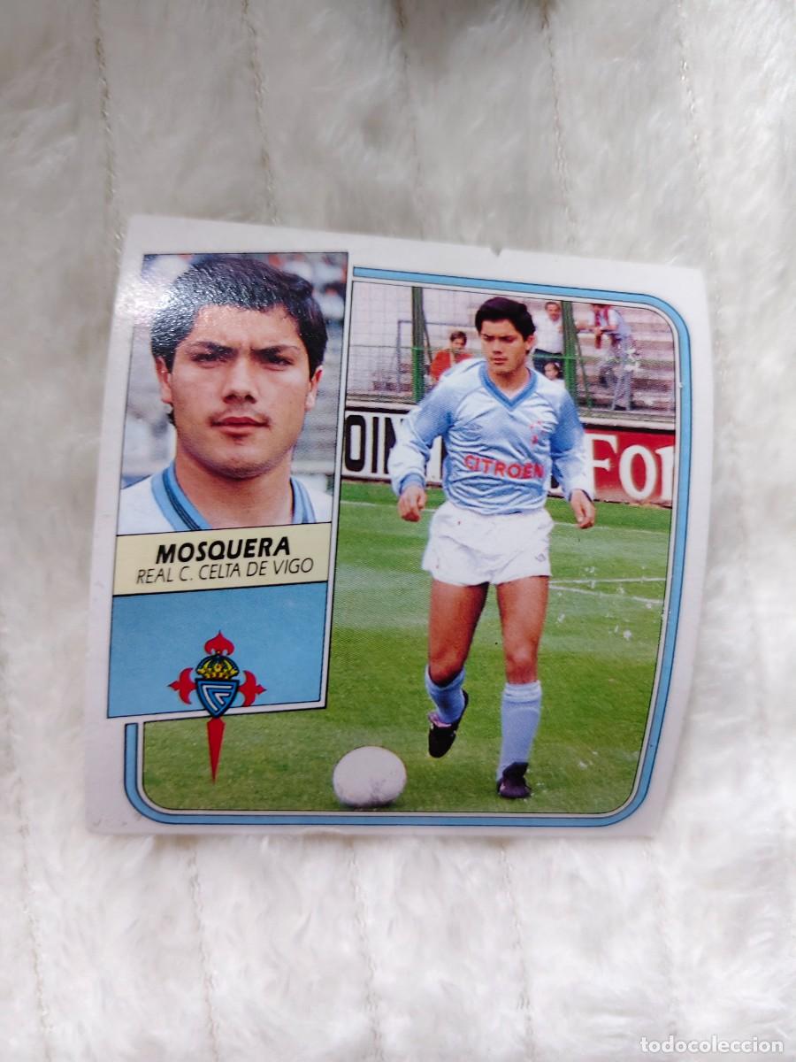 Cromos de f&uacute;tbol: EDICIONES ESTE 89 90 MOSQUERA R.C. CELTA DE VIGO 1989 1990 DESPEGADO RECUPERADO ALBUM AAQ