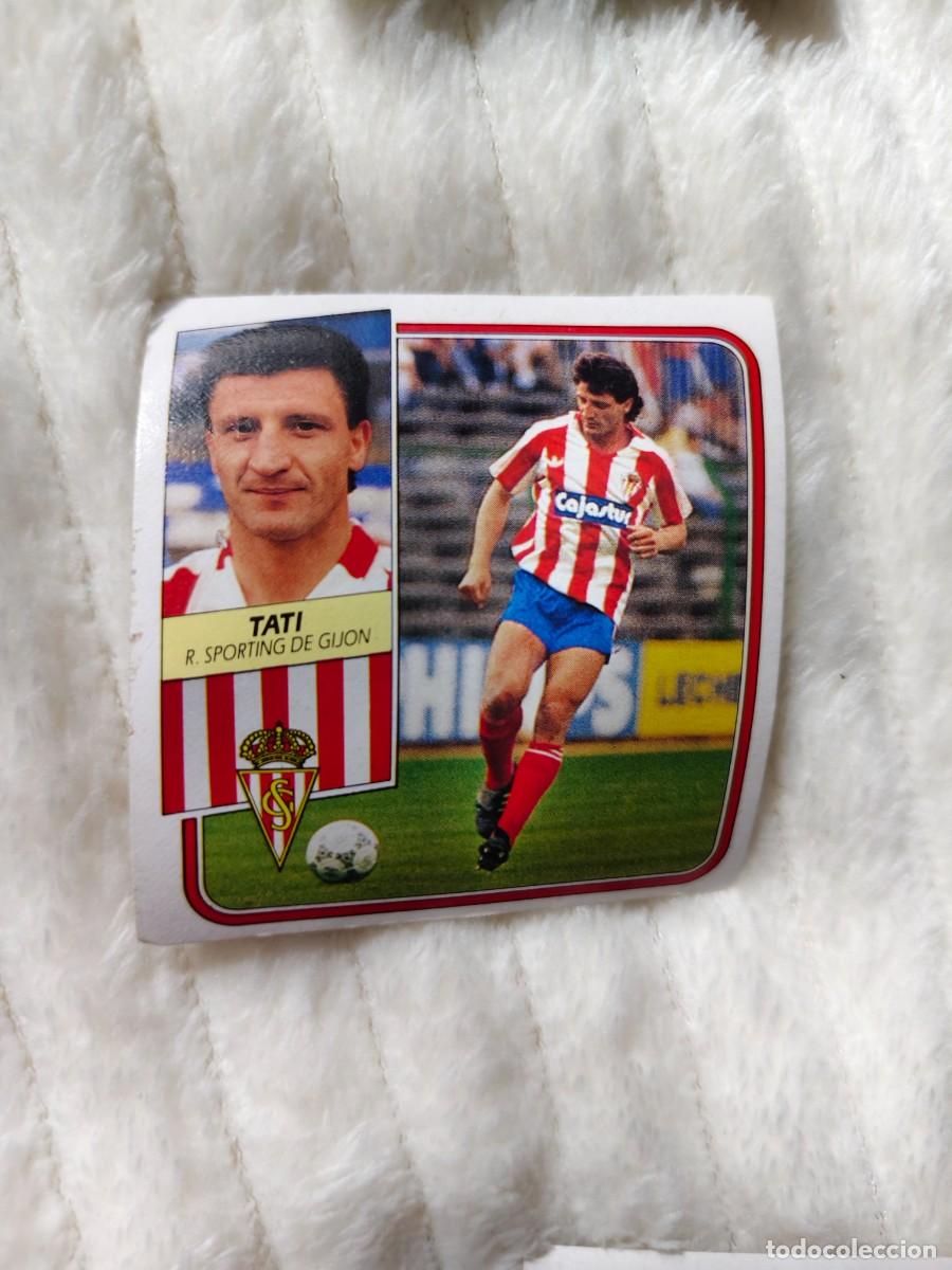 Football Stickers: EDICIONES ESTE 89 90 TATI REAL SPORTING DE GIJON 1989 1990 DESPEGADO RECUPERADO ALBUM AAQ