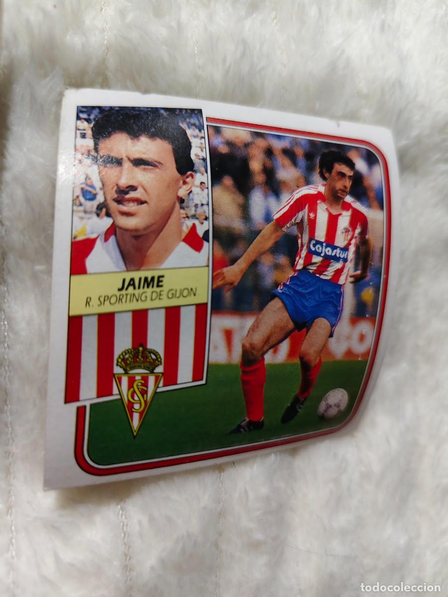 Cromos de Futebol: EDICIONES ESTE 89 90 JAIME REAL SPORTING DE GIJON 1989 1990 DESPEGADO RECUPERADO ALBUM AAQ