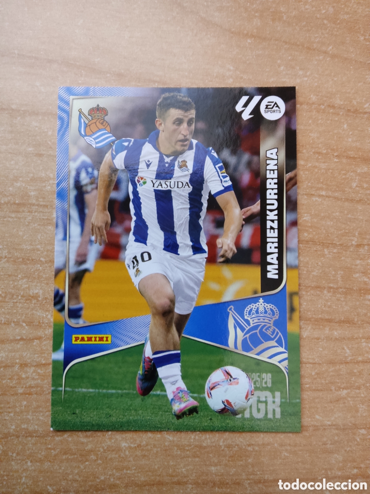 Cromos de f&uacute;tbol: 324 MARRIEZKURRENA REAL SOCIEDAD MEGACRACKS 2025 2026