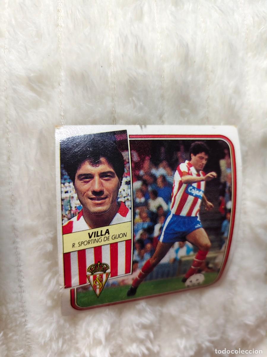 Cromos de f&uacute;tbol: EDICIONES ESTE 89 90 VILLA REAL SPORTING DE GIJON 1989 1990 DESPEGADO RECUPERADO ALBUM AAQ