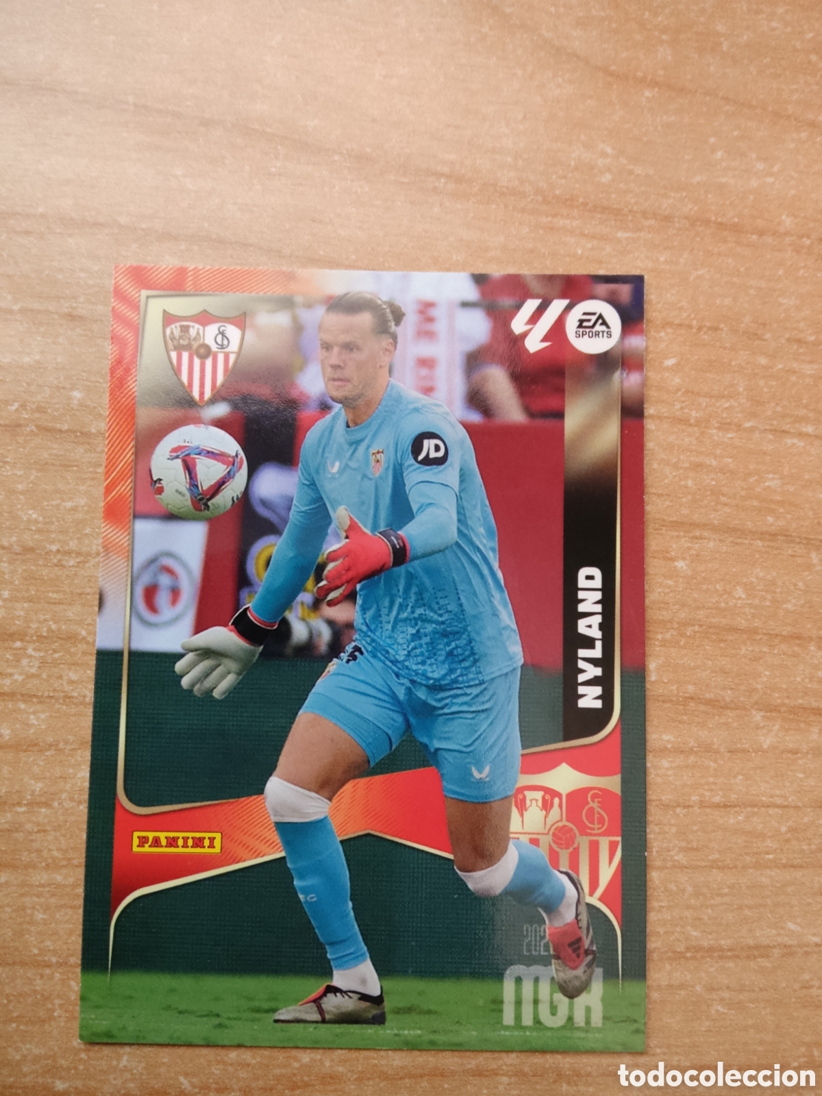 Cromos de f&uacute;tbol: 326 NYLAND SEVILLA MEGACRACKS 2025 2026