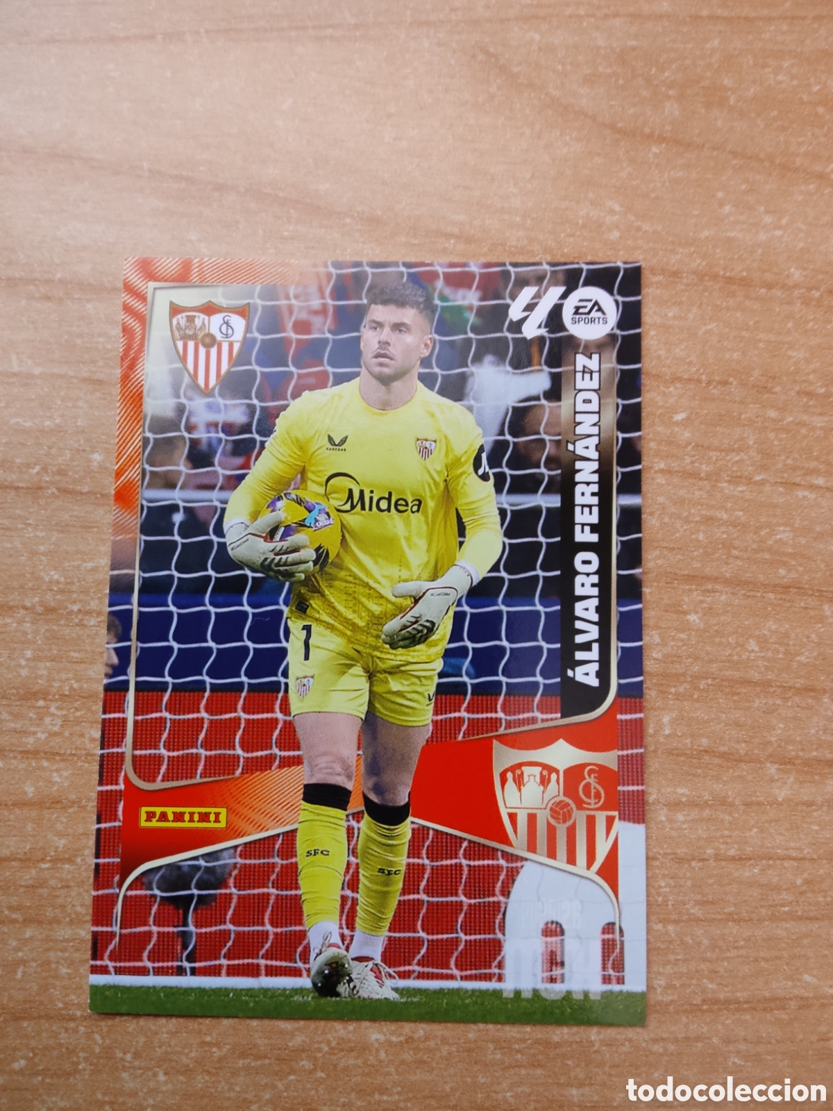 Cromos de f&uacute;tbol: 327 ALVARO FERNANDEZ SEVILLA MEGACRACKS 2025 2026