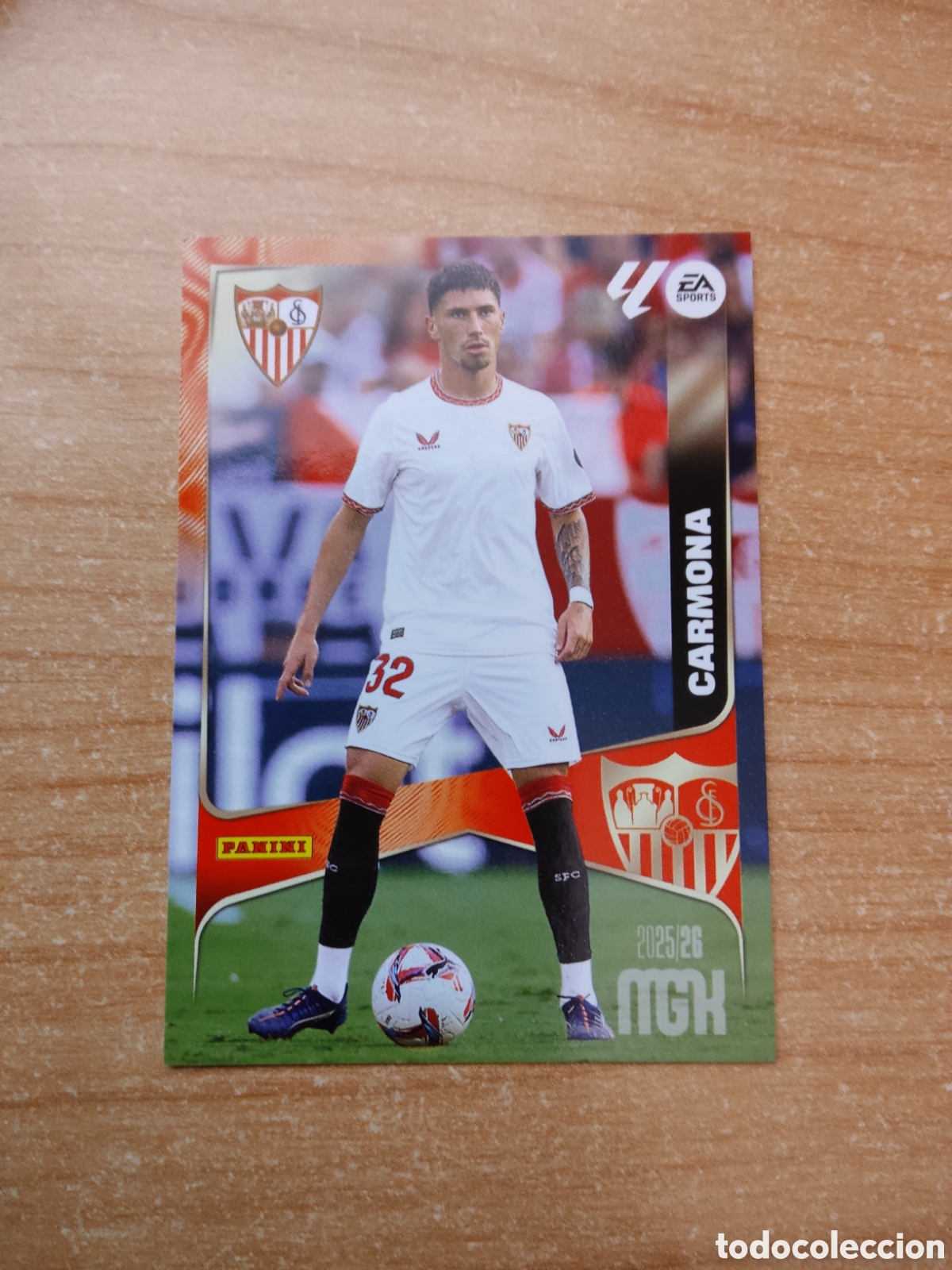 Cromos de f&uacute;tbol: 328 CARMONA SEVILLA MEGACRACKS 2025 2026