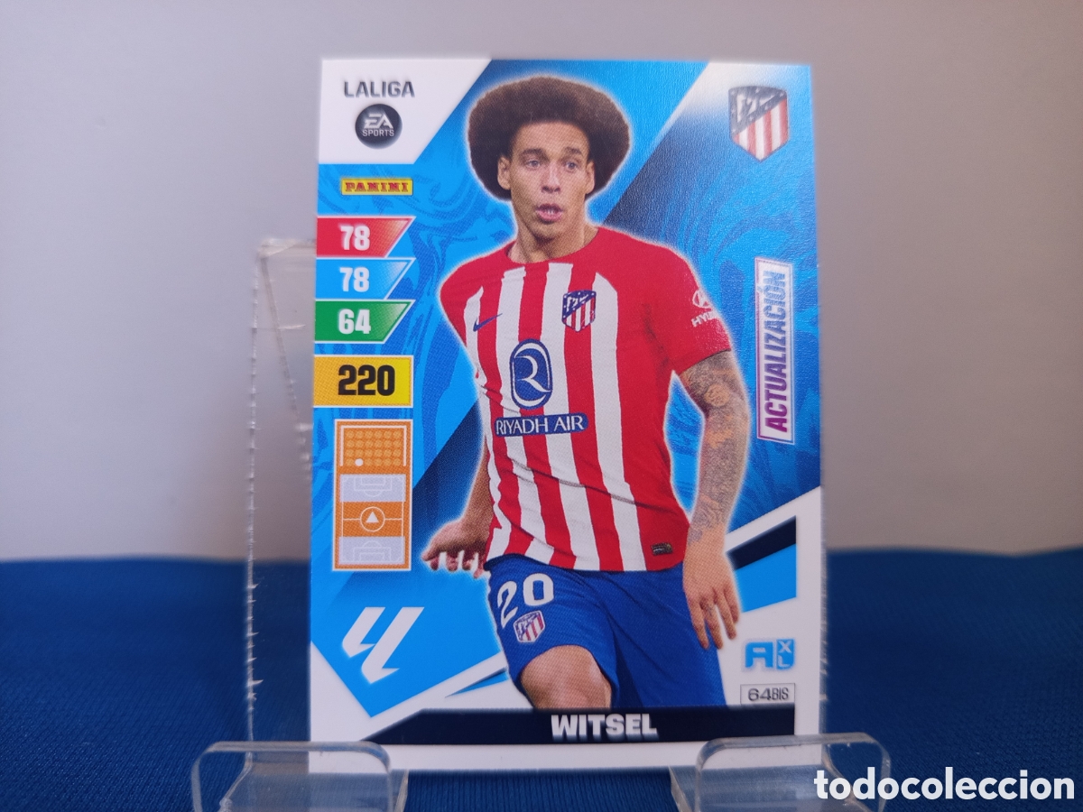 Fu&szlig;ball-Sticker: ❇️ CROMO ⚽ WITSEL ATL&Eacute;TICO DE MADRID 64 BIS ACTUALIZACI&Oacute;N 2023 2024 23 24 ADRENALYN XL PANINI ❇️