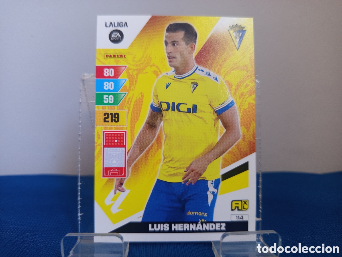 Fu&szlig;ball-Sticker: ❇️ CROMO ⚽ LUIS HERN&Aacute;NDEZ C&Aacute;DIZ 114 LIGA 2023 2024 23 24 ADRENALYN XL PANINI ❇️