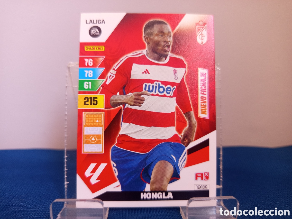 Cromos de f&uacute;tbol: ❇️ CROMO CARD ⚽ HONGLA GRANADA 191 BIS NUEVO FICHAJE LIGA 2023 2024 23 24 ADRENALYN XL PANINI ❇️