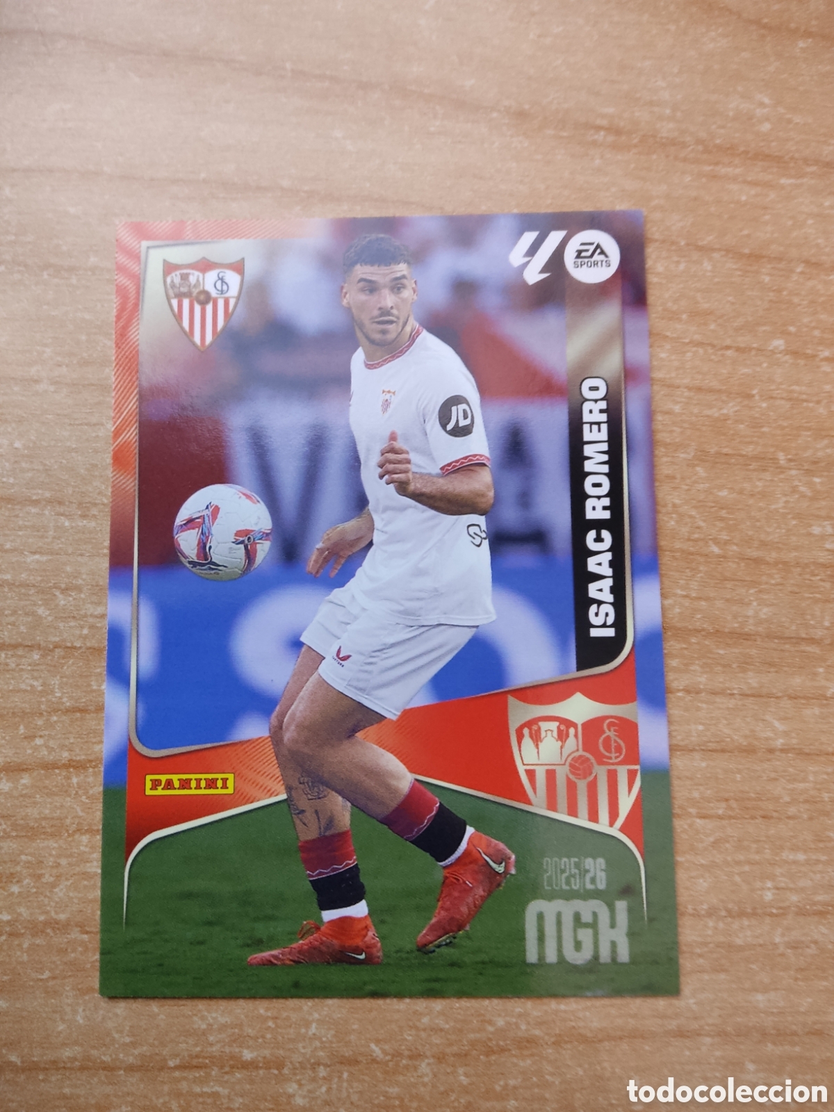 Cromos de f&uacute;tbol: 341 ISAAC ROMERO SEVILLA MEGACRACKS 2025 2026
