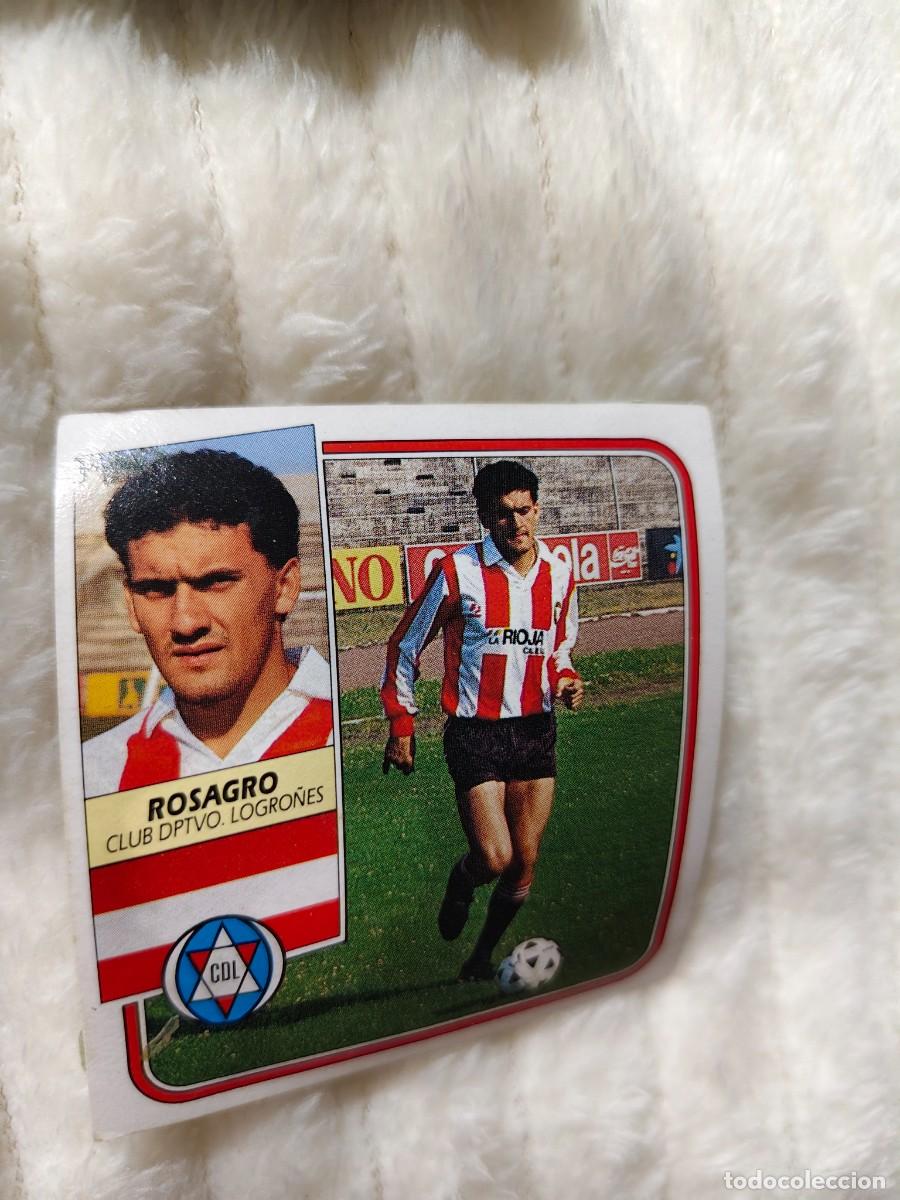 Cromos de f&uacute;tbol: EDICIONES ESTE 89 90 ROSAGRO C.D. LOGRO&Ntilde;&Eacute;S 1989 1990 DESPEGADO RECUPERADO ALBUM AAQ