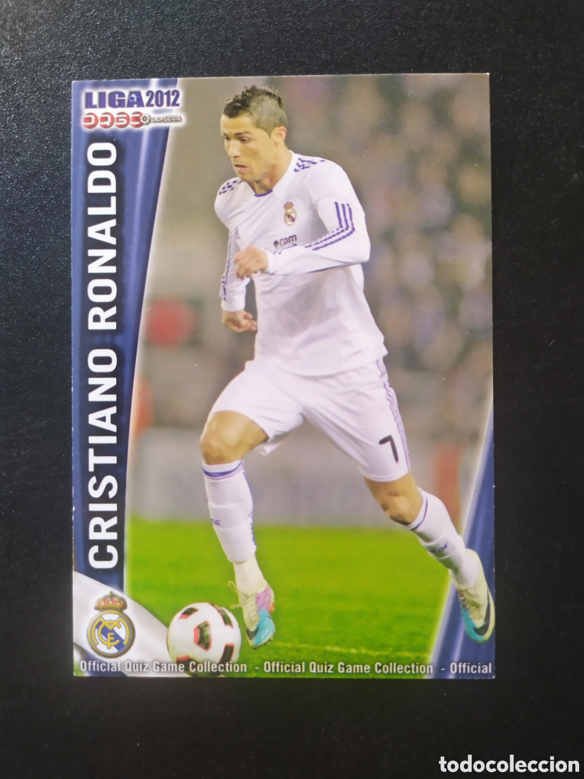 Cromos de f&uacute;tbol: Mundicromo fichas Liga 2011 2012 11 12 Cristiano Ronaldo n&deg; 45 Real Madrid
