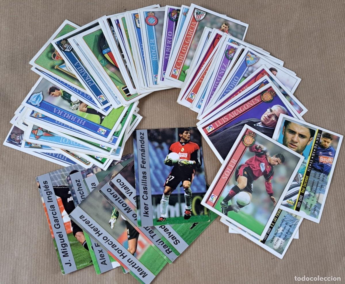 Cromos de f&uacute;tbol: Lote de mas de 75 cromos, Liga 2001 MC Sport Mundicromo LFP