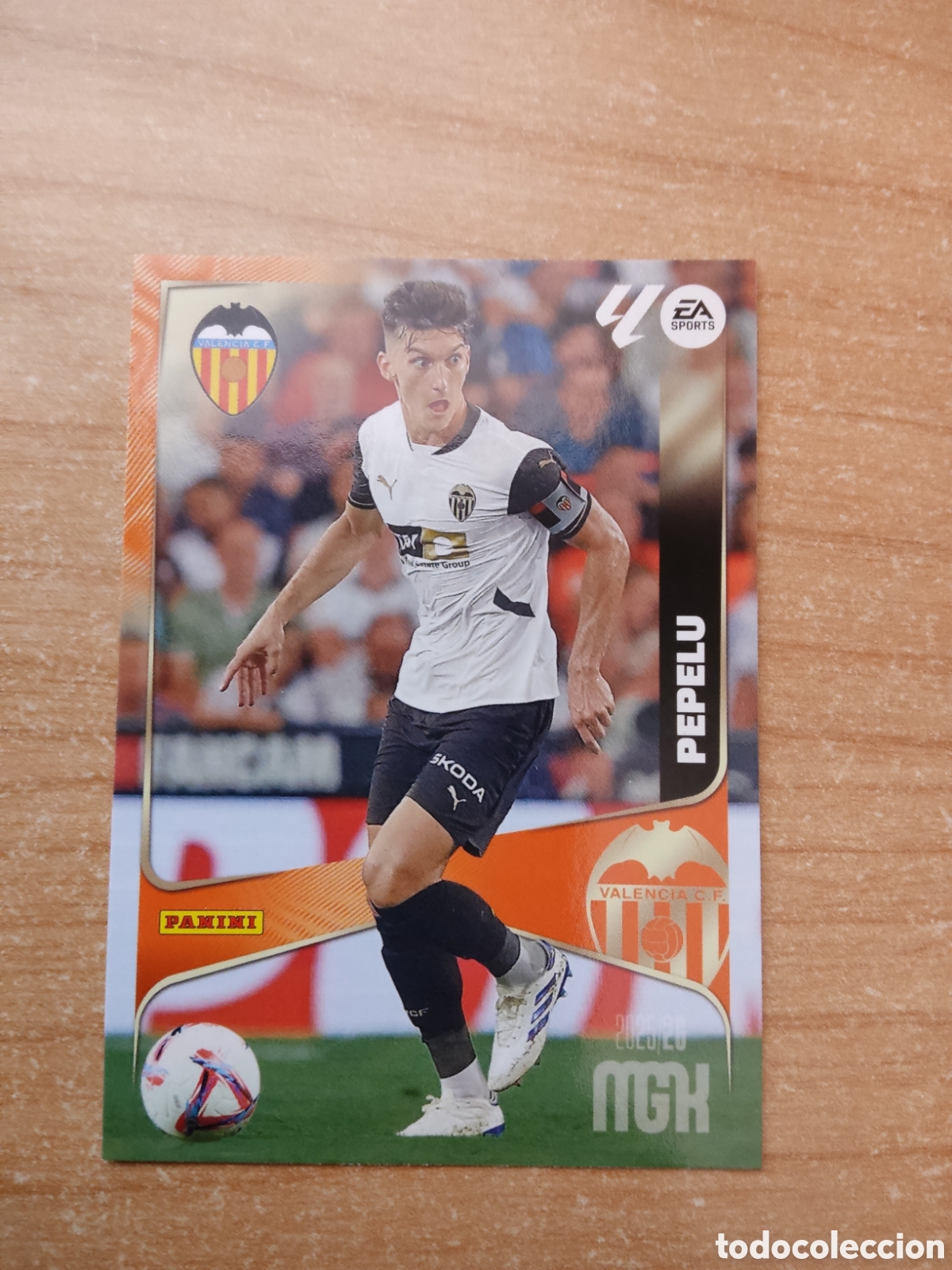 Cromos de f&uacute;tbol: 353 PEPELU VALENCIA MEGACRACKS 2025 2026