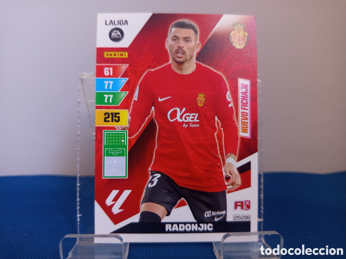 Cartes &agrave; collectionner de Football: ❇️ CROMO CARD ⚽ RADONJIC MALLORCA 252 BIS NUEVO FICHAJE 2023 2024 23 24 ADRENALYN XL PANINI ❇️