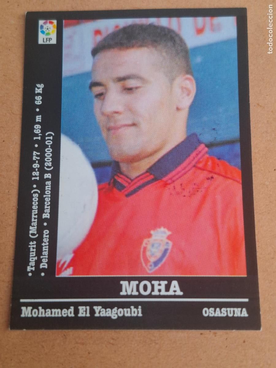 Cromos de f&uacute;tbol: PANINI LIGA 2000 2001 00 01 - 320A SABINO - AT. OSASUNA ( NUNCA PEGADO )