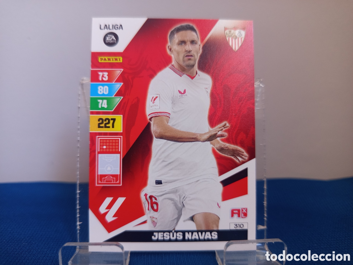 Cromos de Futebol: ❇️ CROMO CARD ⚽ JES&Uacute;S NAVAS SEVILLA 310 LIGA 2023 2024 23 24 ADRENALYN XL PANINI ❇️
