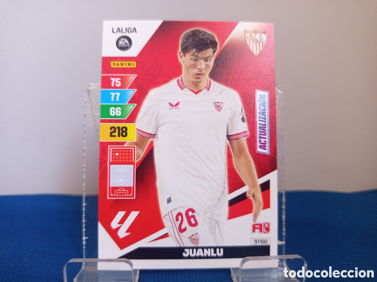 Cromos de Futebol: ❇️ CROMO CARD ⚽ JUANLU SEVILLA 311 BIS ACTUALIZACI&Oacute;N LIGA 2023 2024 23 24 ADRENALYN XL PANINI ❇️