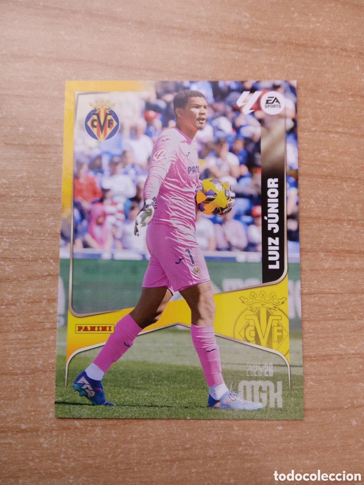 Cromos de f&uacute;tbol: 362 LUIZ JUNIOR VILLARREAL MEGACRACKS 2025 2026