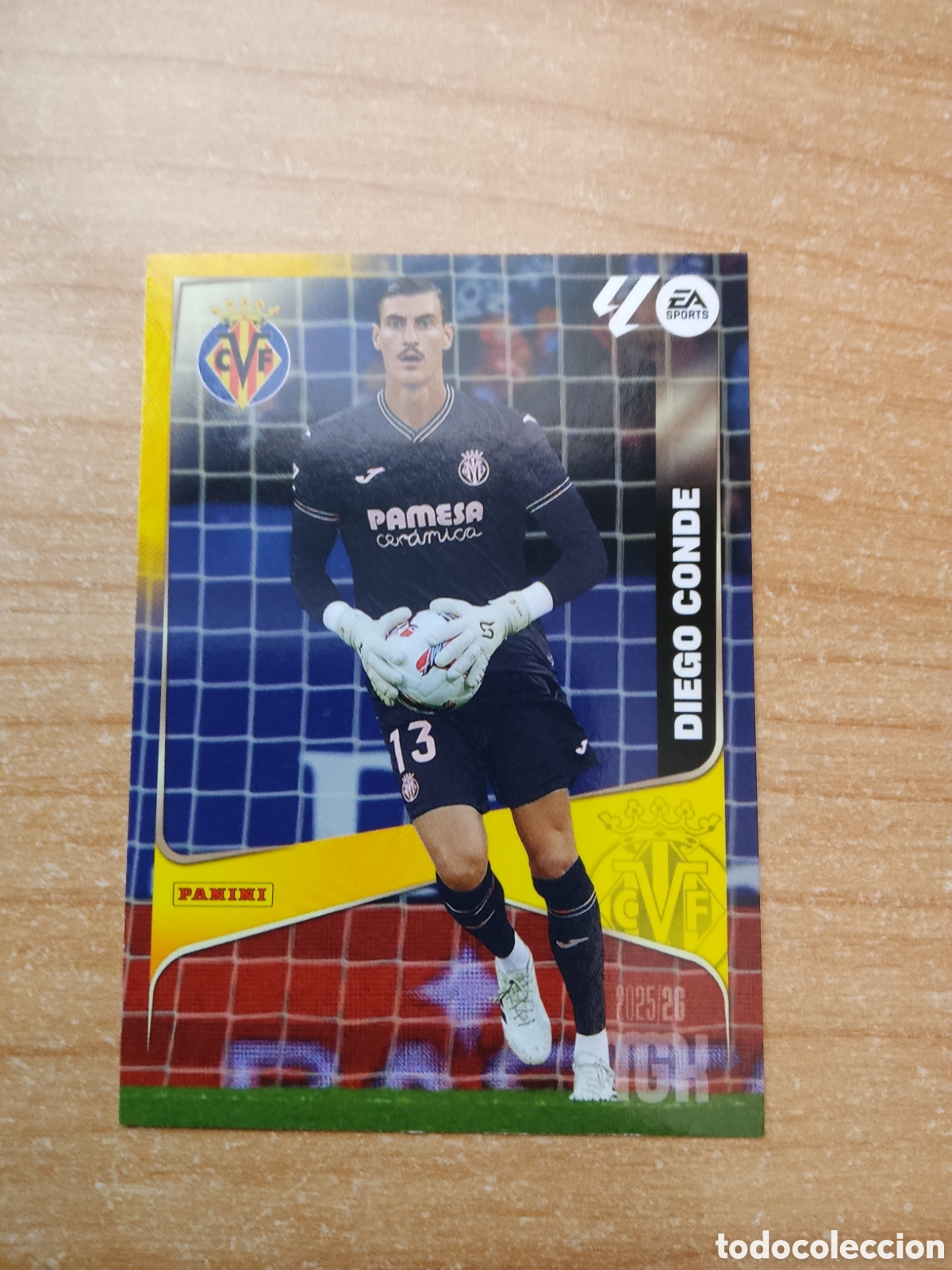 Cromos de f&uacute;tbol: 363 DIEGO CONDE VILLARREAL MEGACRACKS 2025 2026