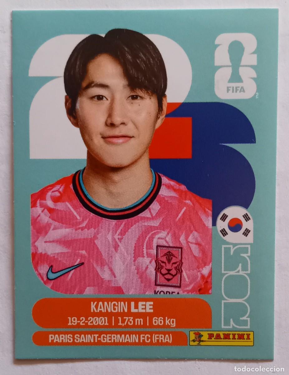 Cromos de f&uacute;tbol: Figurina Panini 2026 Cromo World Cup Usa Mundial 2026 Kangin Lee Korea Republic n KOR 12