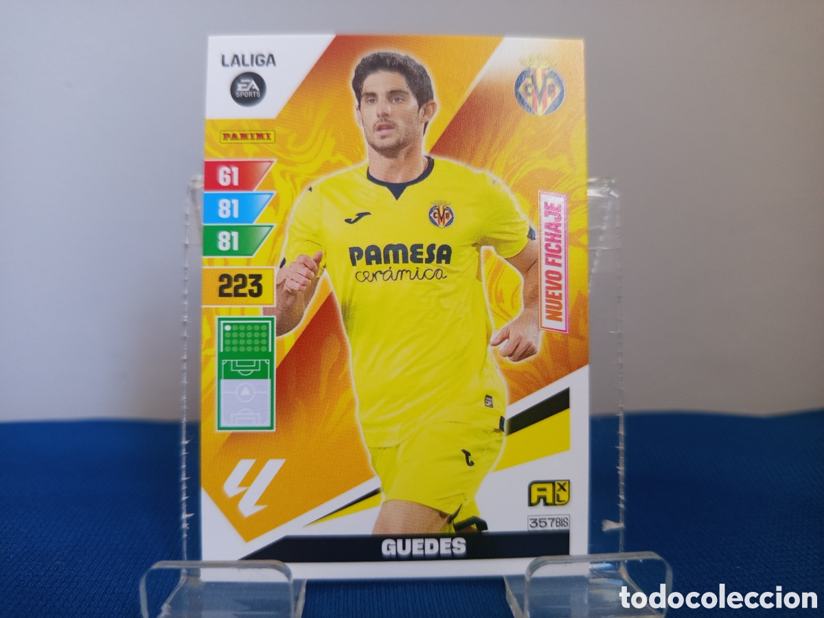 Figurine di Calcio: ❇️ CROMO ⚽ GUEDES VILLARREAL 357 BIS NUEVO FICHAJE 2023 2024 23 24 ADRENALYN XL PANINI ❇️