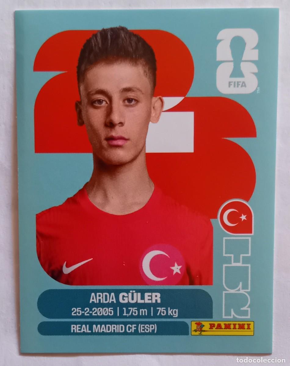 Cromos de f&uacute;tbol: Figurina Panini 2026 Cromo World Cup Usa Mundial 2026 Arda Guler Turkey n TUR 14