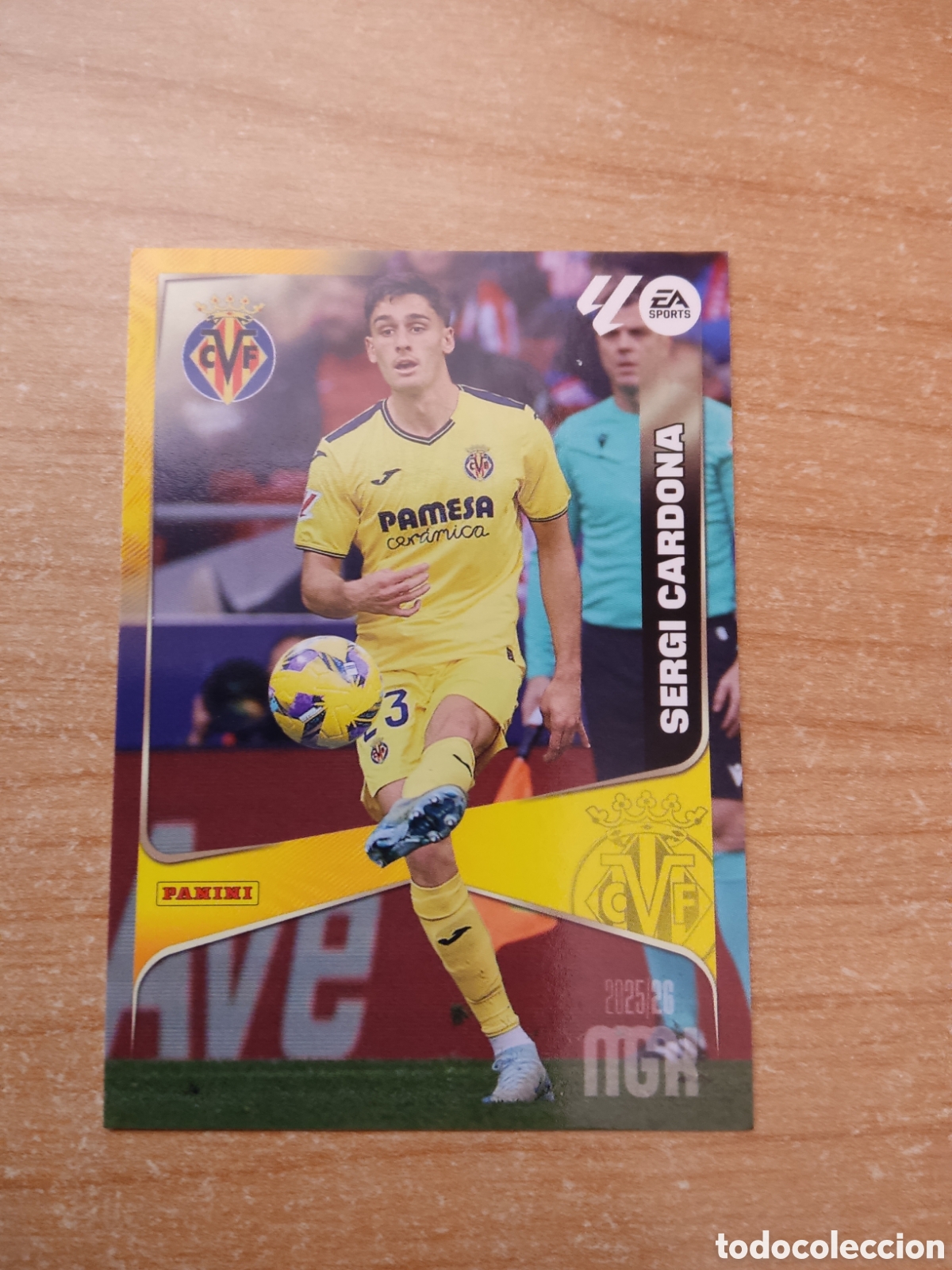 Cromos de f&uacute;tbol: 368 SERGI CARDONA VILLARREAL MEGACRACKS 2025 2026