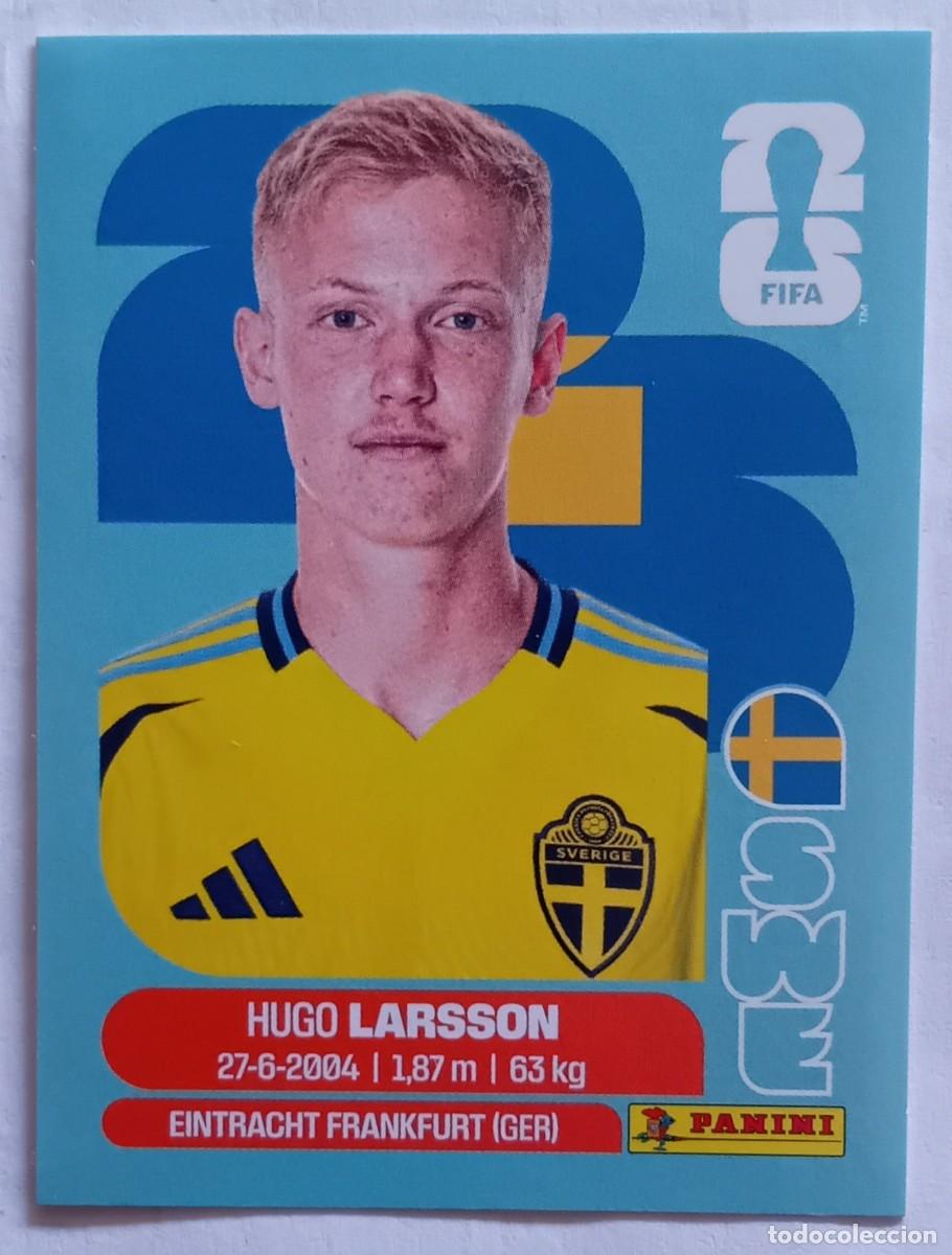 Cromos de f&uacute;tbol: Figurina Panini 2026 Cromo World Cup Usa Mundial 2026 Hugo Larsson Sweden n SWE 9