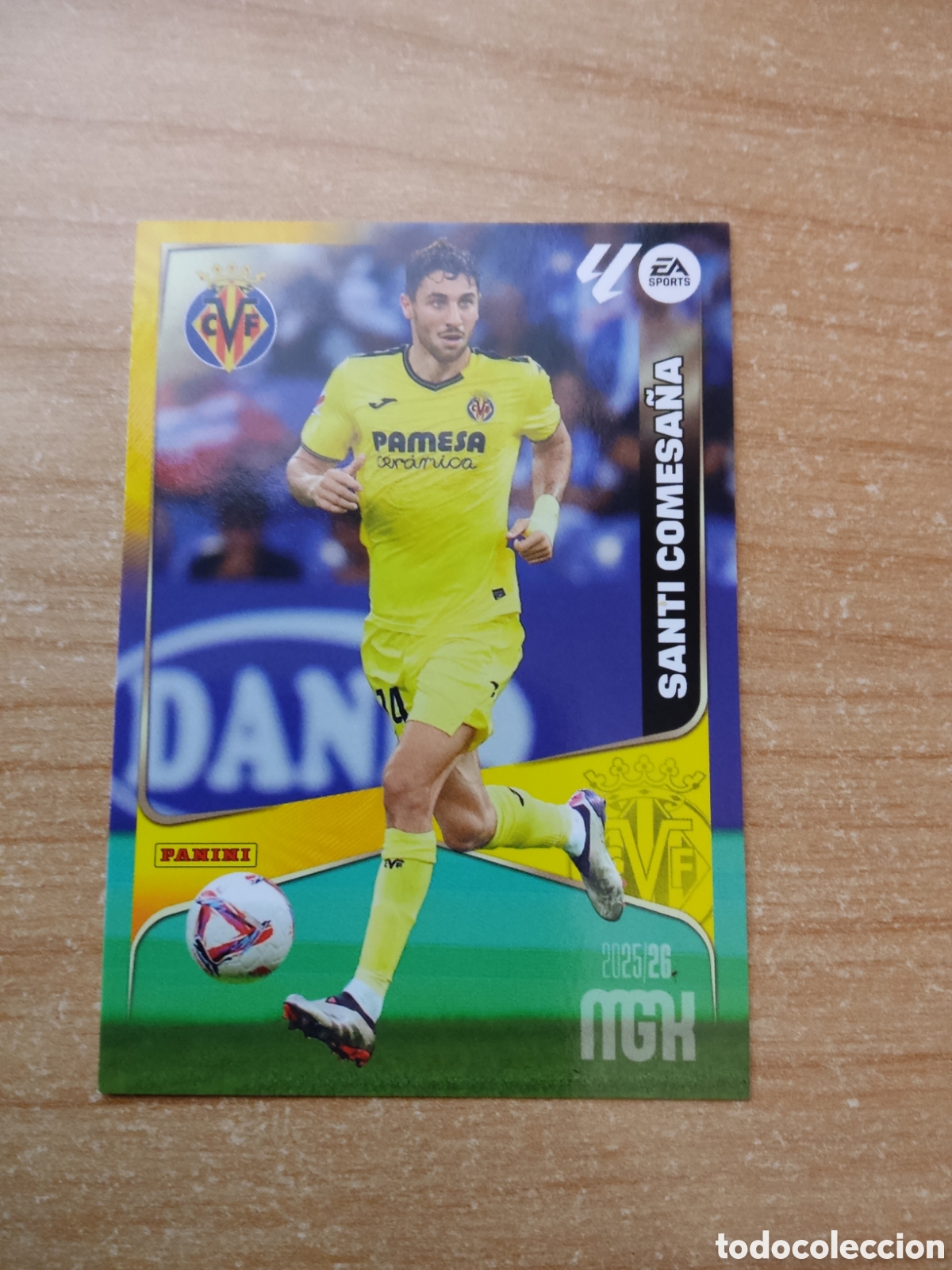 Cromos de f&uacute;tbol: 369 SANTI COMESA&Ntilde;A VILLARREAL MEGACRACKS 2025 2026