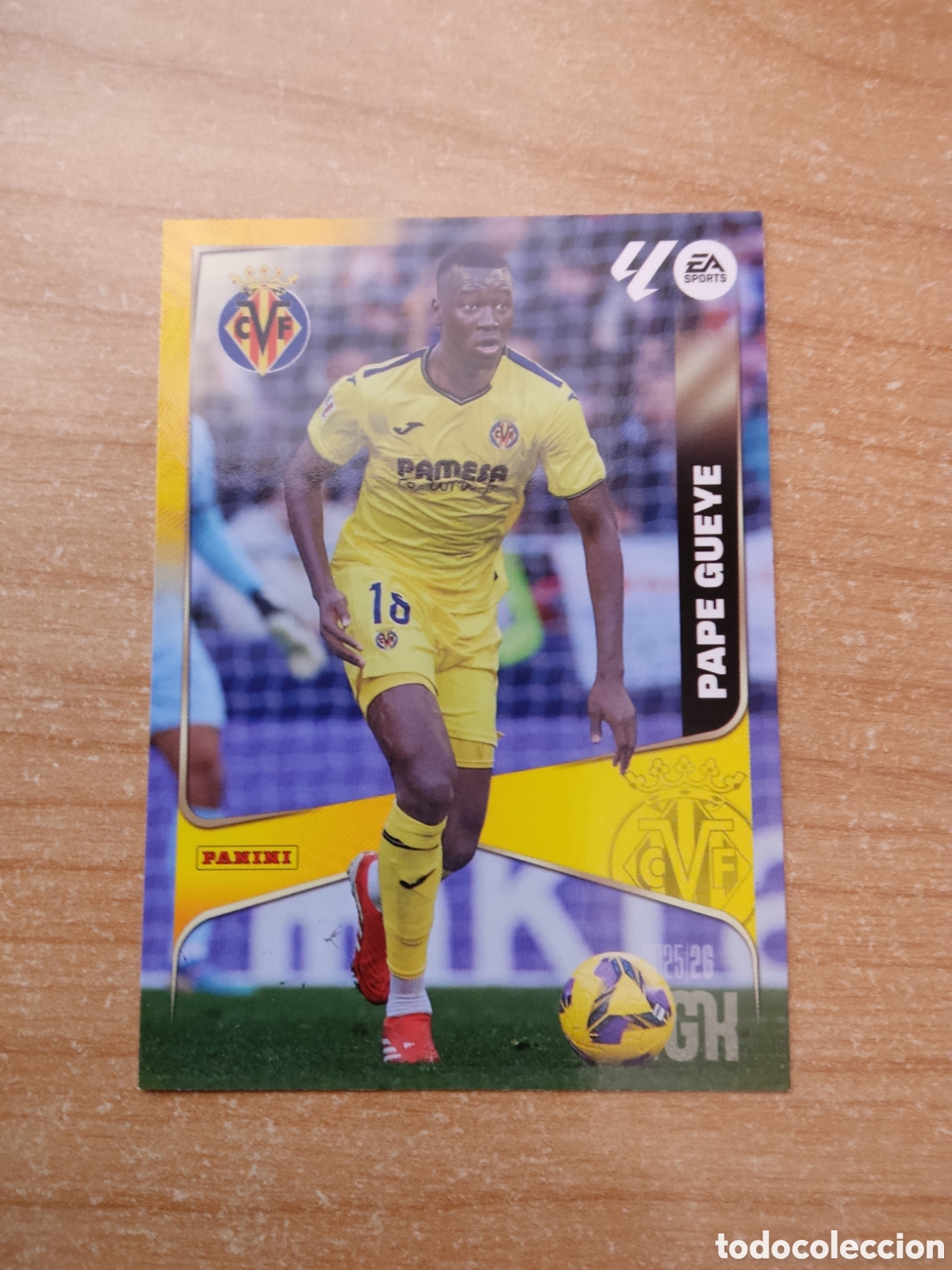 Cromos de f&uacute;tbol: 370 PAPE GUEYE VILLARREAL MEGACRACKS 2025 2026