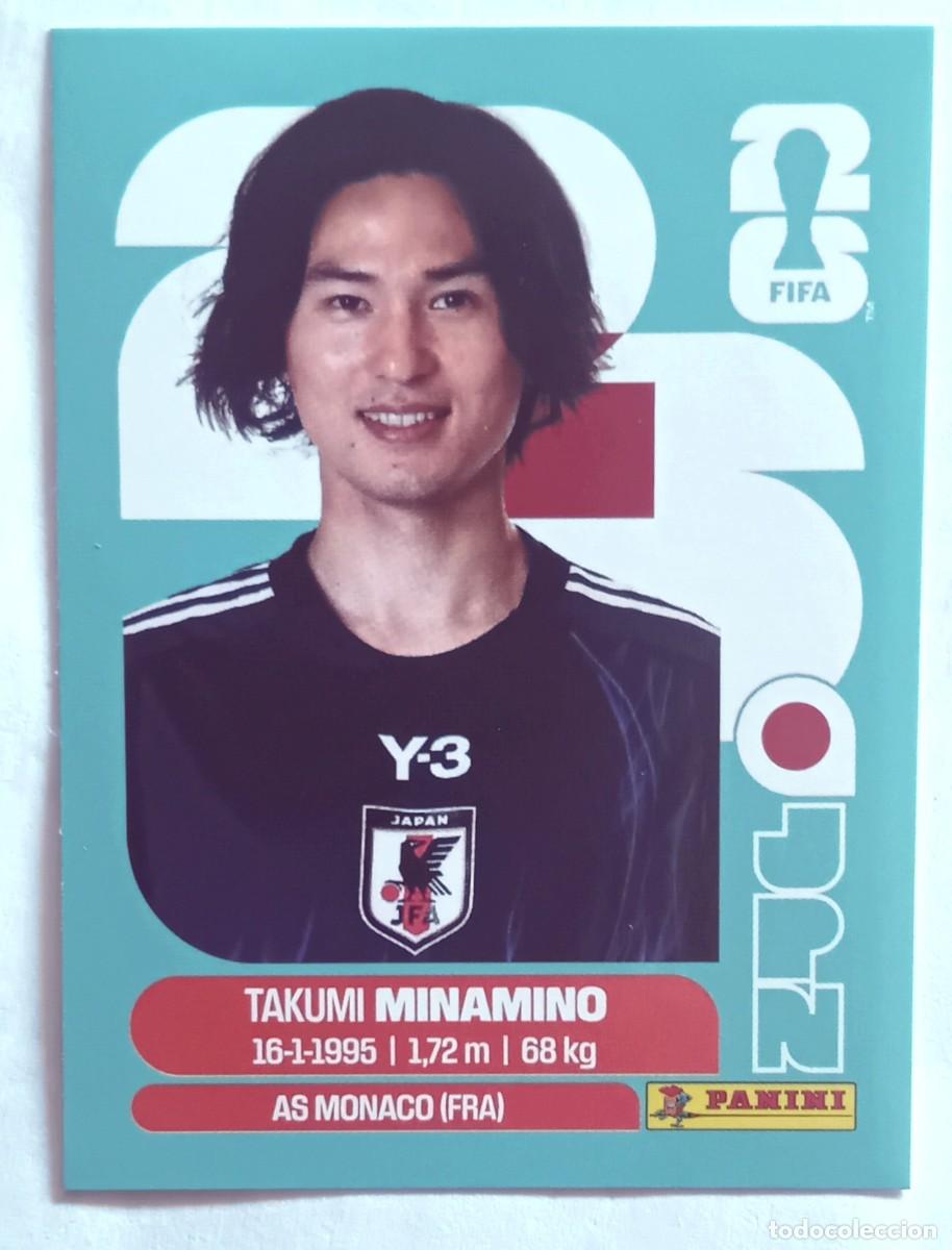 Cromos de f&uacute;tbol: Figurina Panini 2026 Cromo World Cup Usa Mundial 2026 Takumi Minamino Japan n JPN 16
